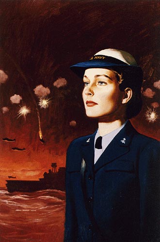 WWII
WAVES poster (Women Accepted for Voluntary Emergency Service)